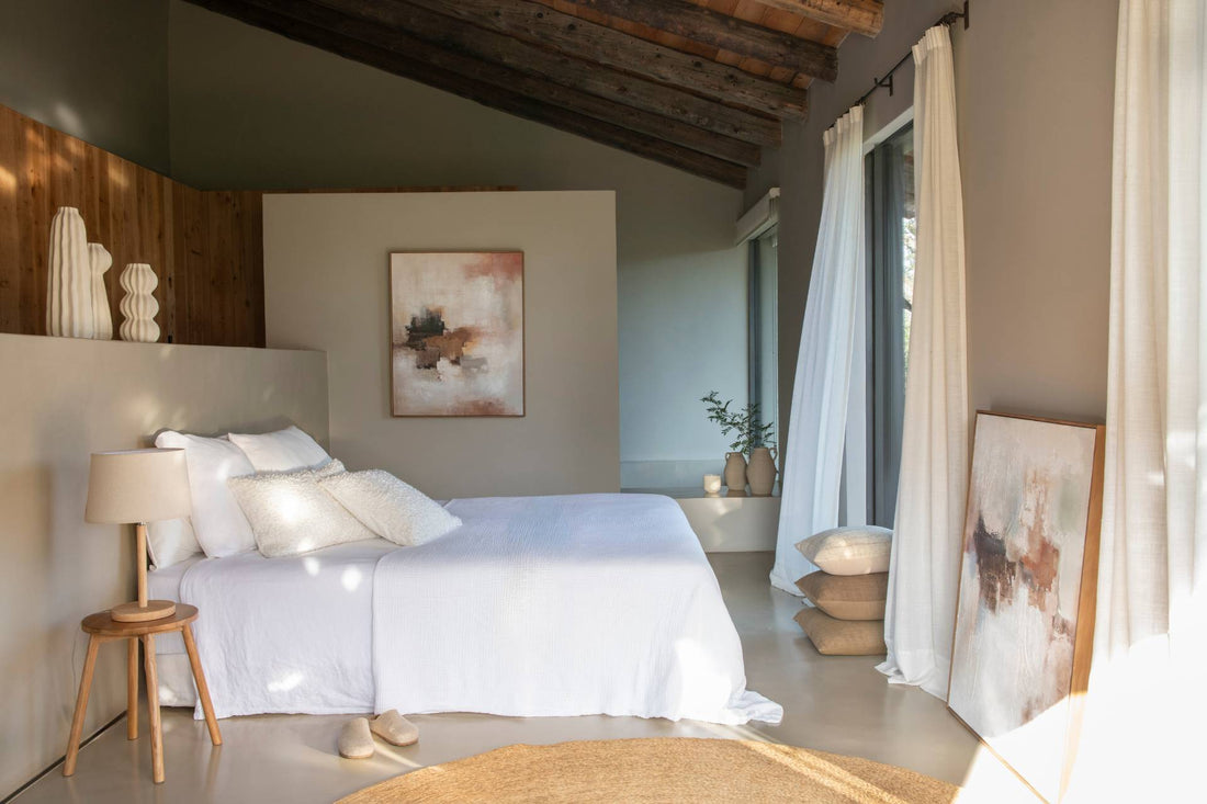 habitación de estilo mediterráneo