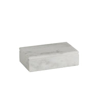 Joyero estilo clássico de mármol blanco