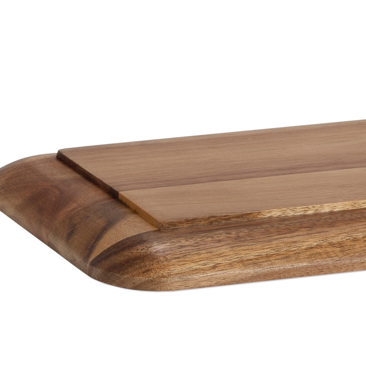 Bandeja de madera de acacia