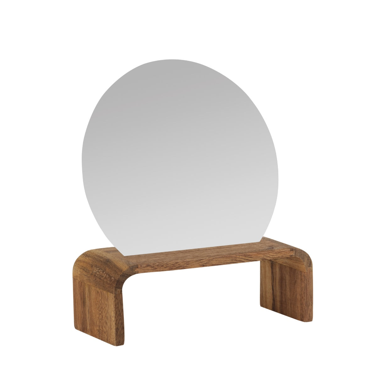 Espejo de pie en madera de acacia