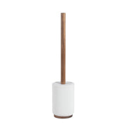 Escobilla de baño poliresina y madera de acacia