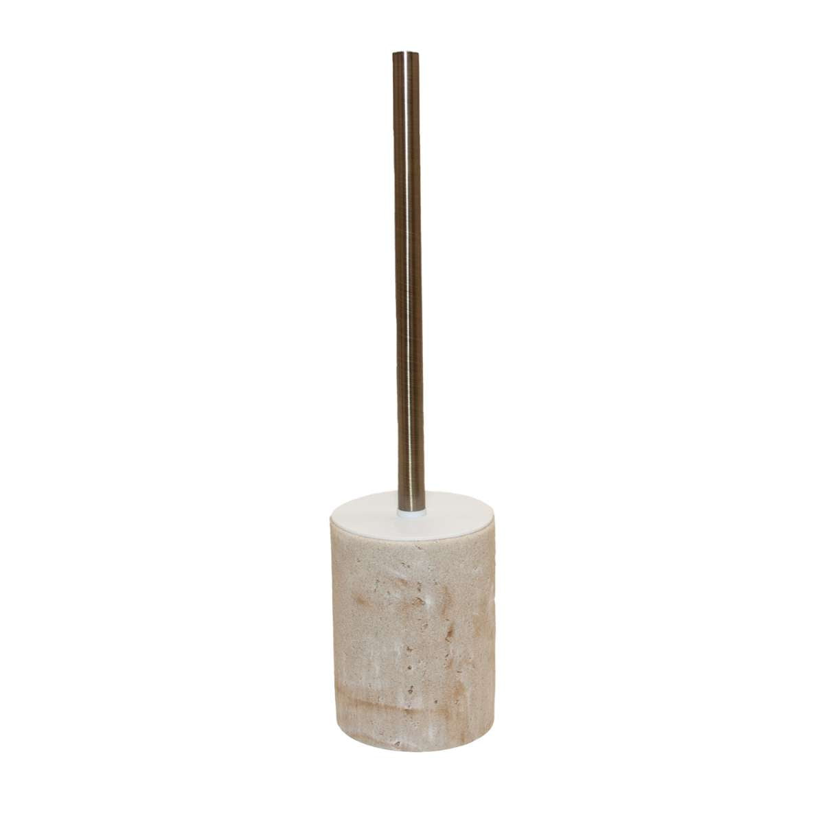 Escobilla de baño beige