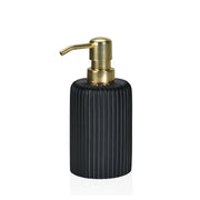 Dispensador de resina negro y dorado