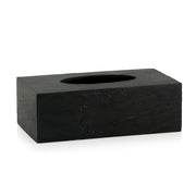 Portapañuelos de pizarra negro
