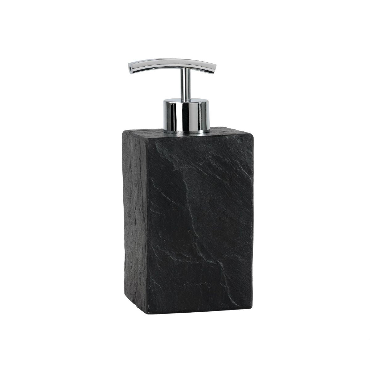 Dispensador de cuarto de baño de pizarra negro