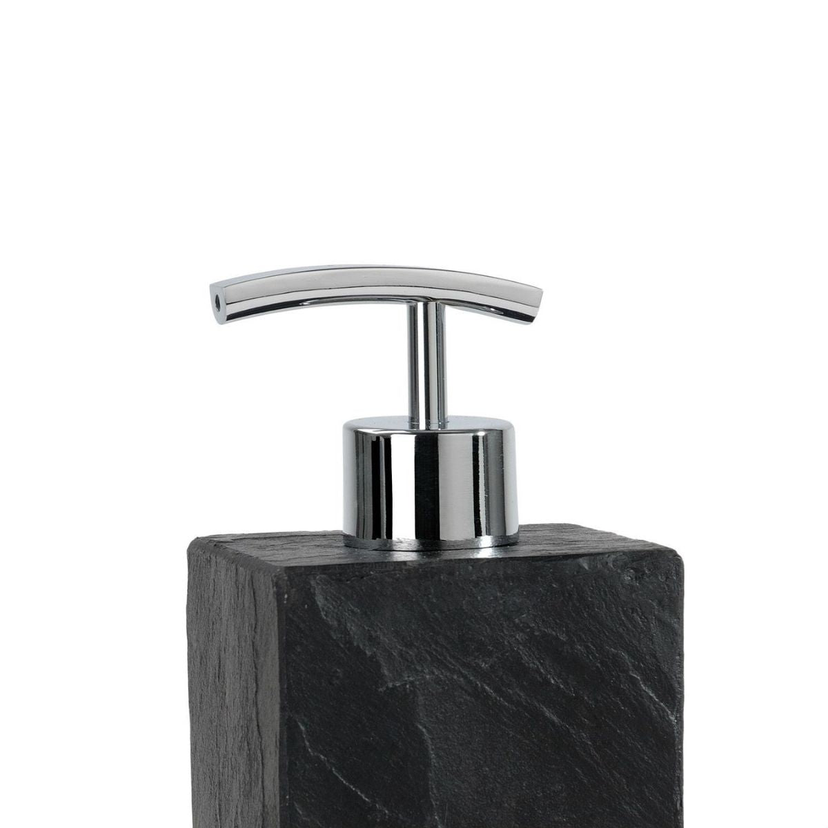 Dispensador de cuarto de baño de pizarra negro