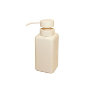 Dispensador de jabón cerámica Soft Touch crema rectangular, Andrea House