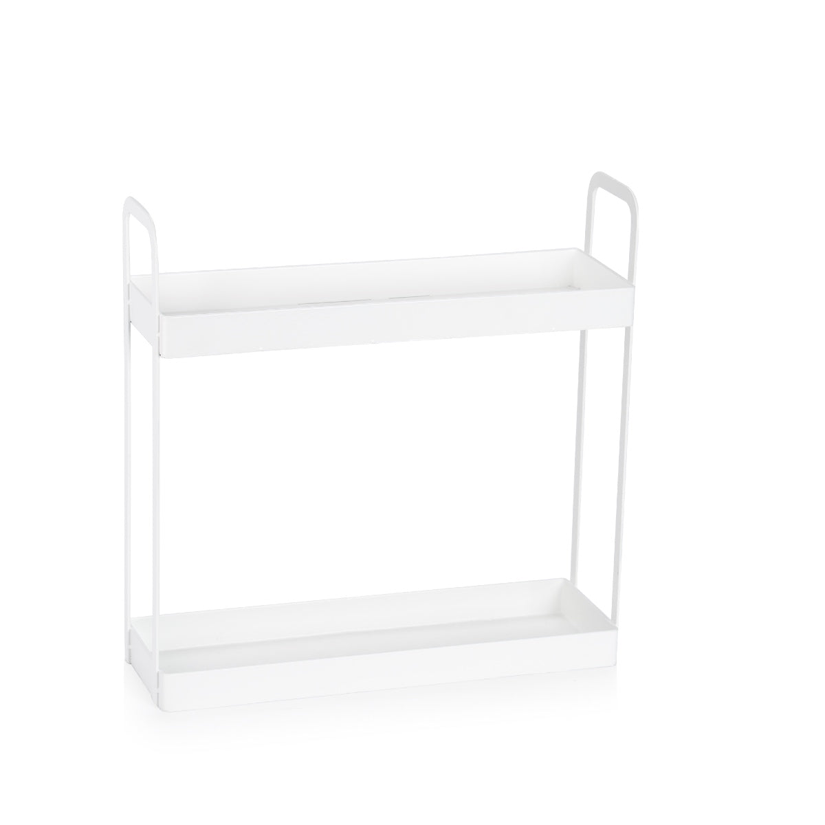 Organizador especiero de metal blanco