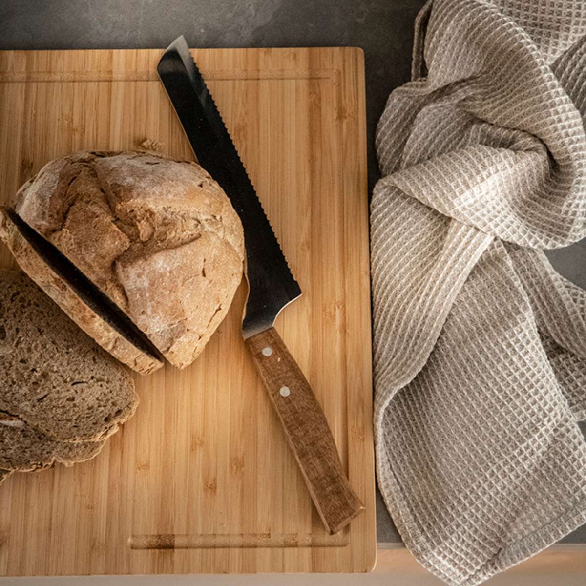 Tabla de corte de bambú para cocina