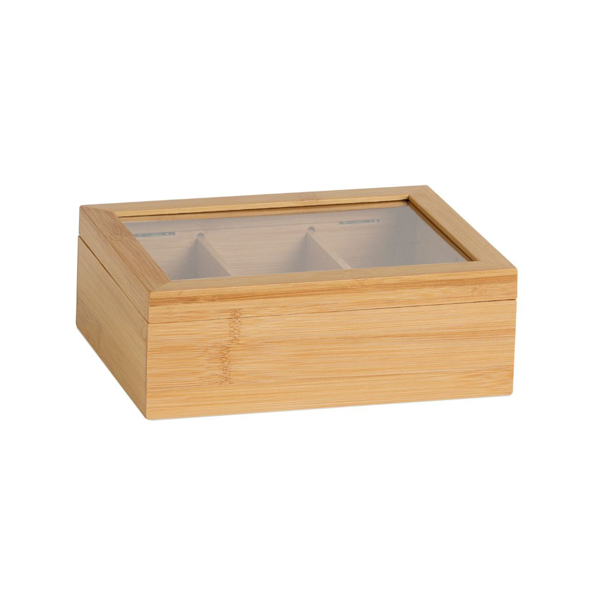 Caja para té de bambú