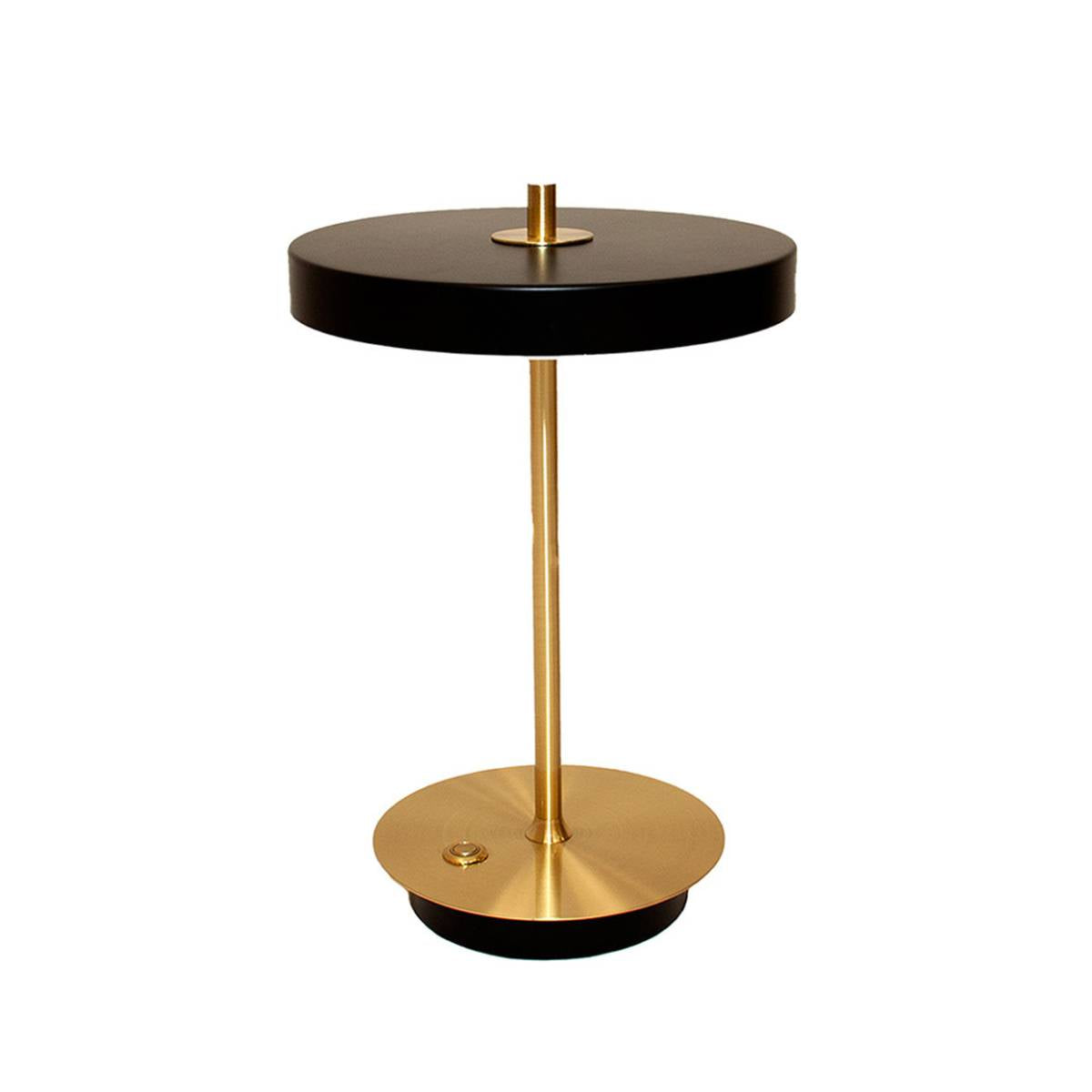Lámpara de mesa inalámbrica con acabado latón Andrea House