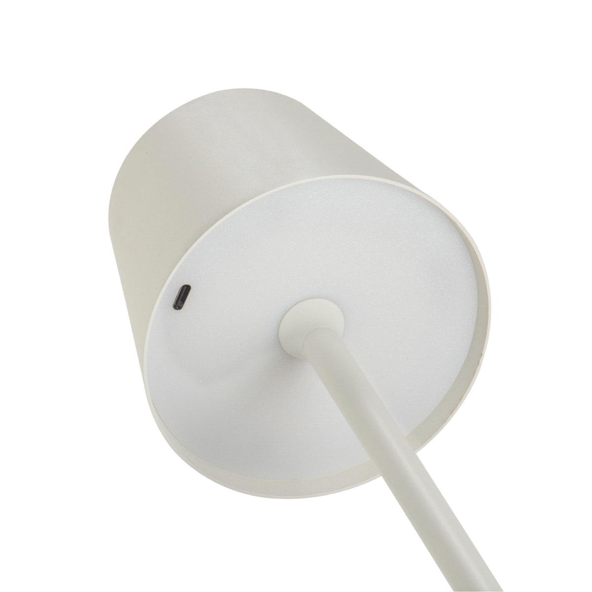 Lámpara de led inalámbrica blanca