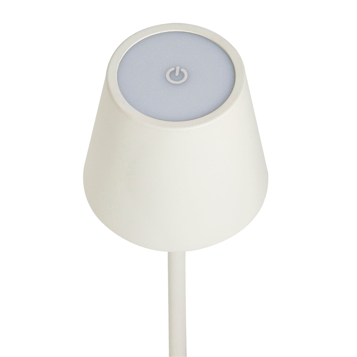 Lámpara de led inalámbrica blanca