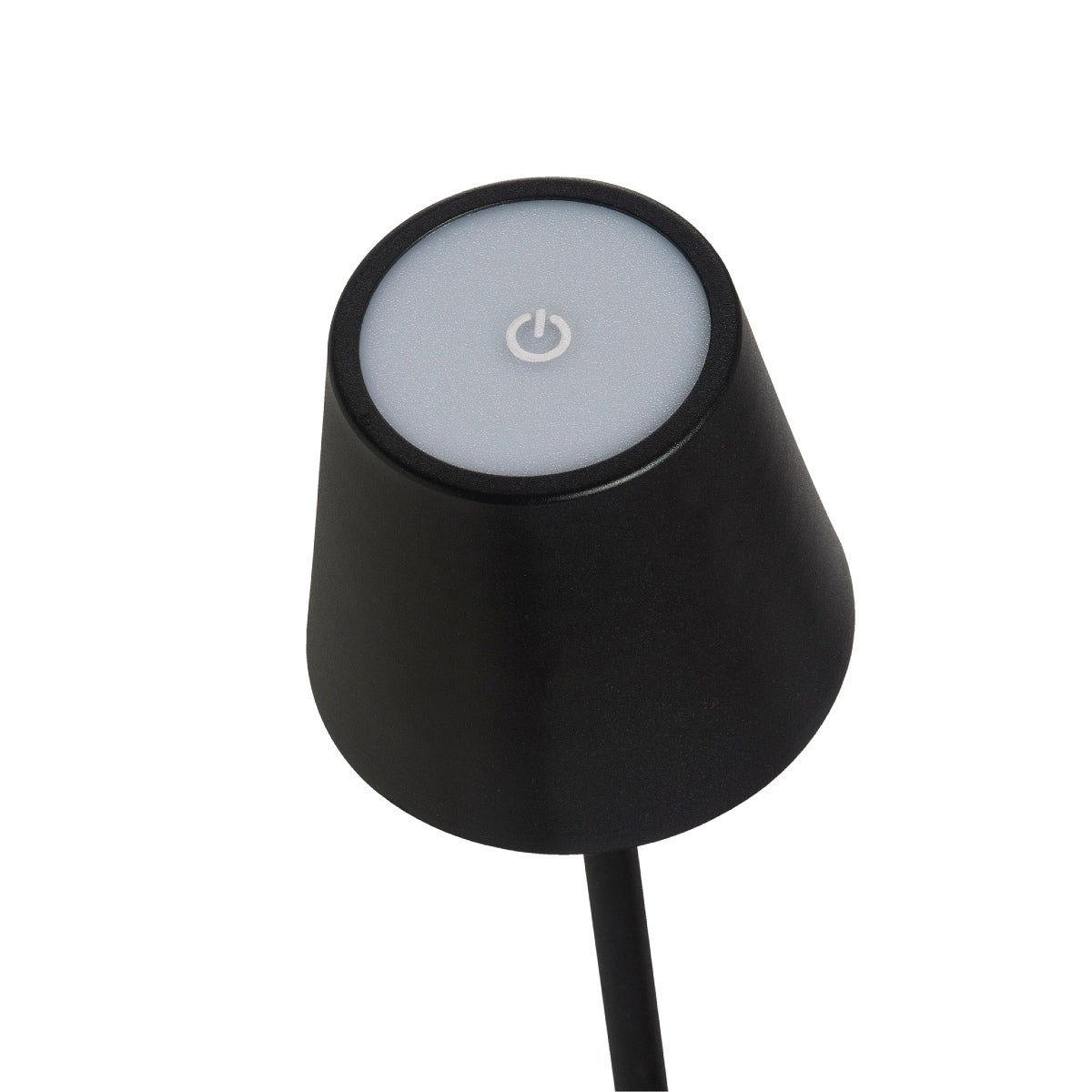 Lámpara de led inalámbrica negra