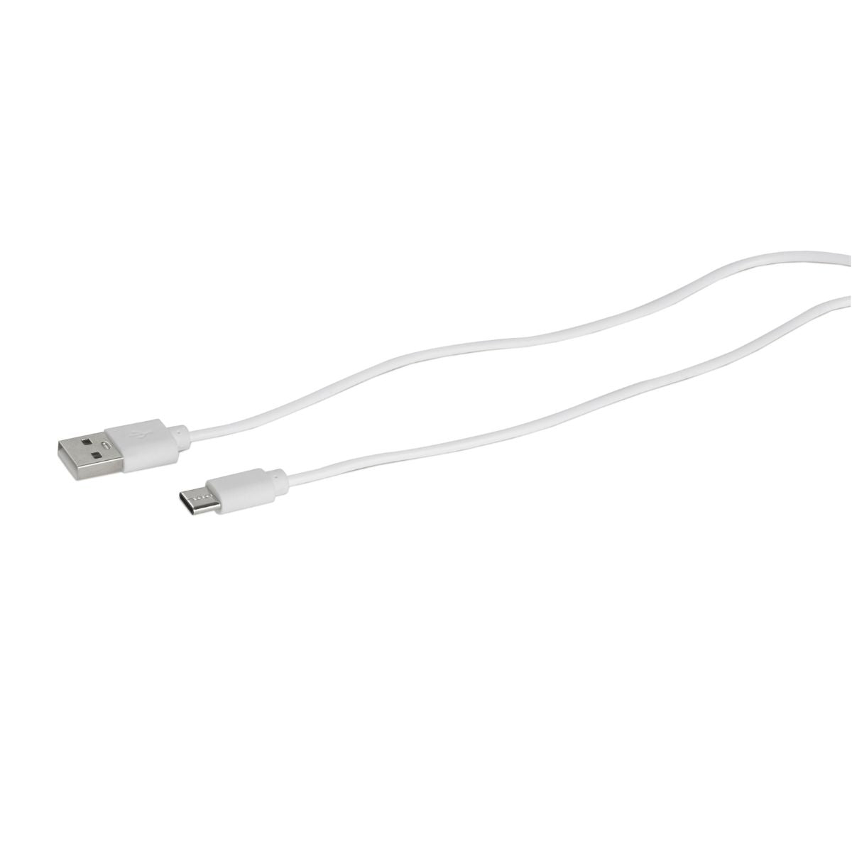 Lámpara de led inalámbrica de metal blanca