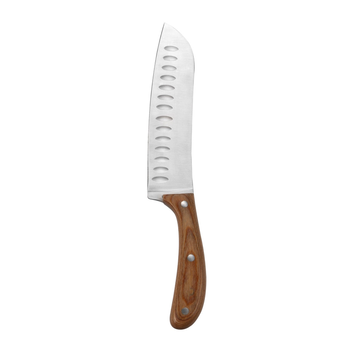 Set de 2 cuchillos santoku de madera de acacia