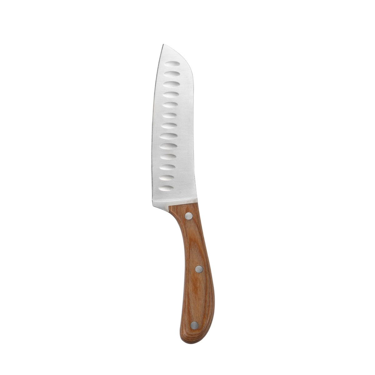 Set de 2 cuchillos santoku de madera de acacia