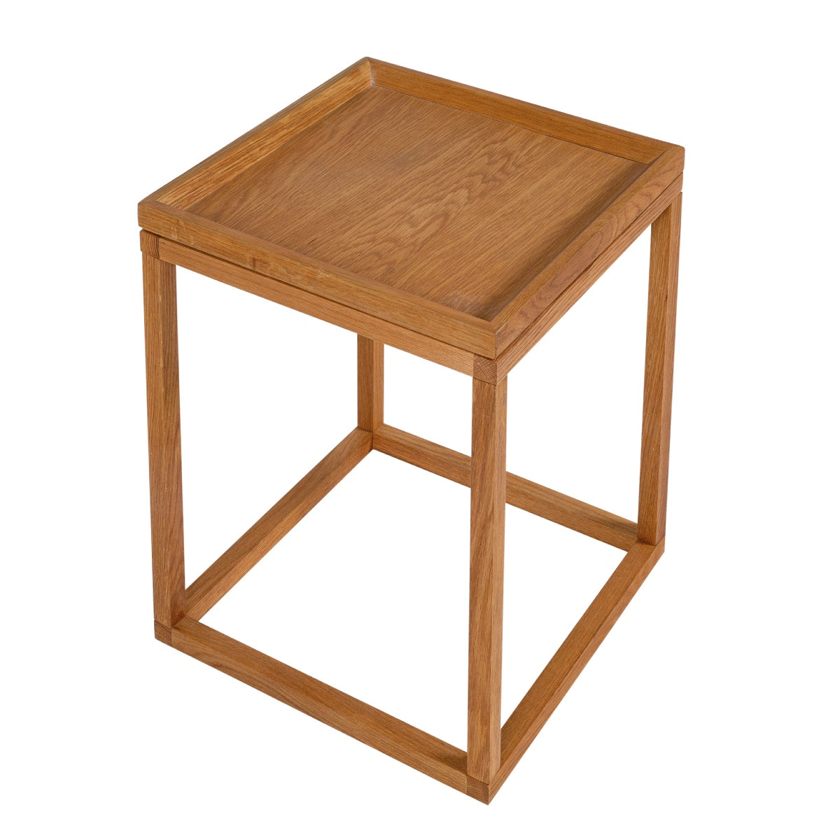 Mesa auxiliar para salón de madera de estilo nórdico