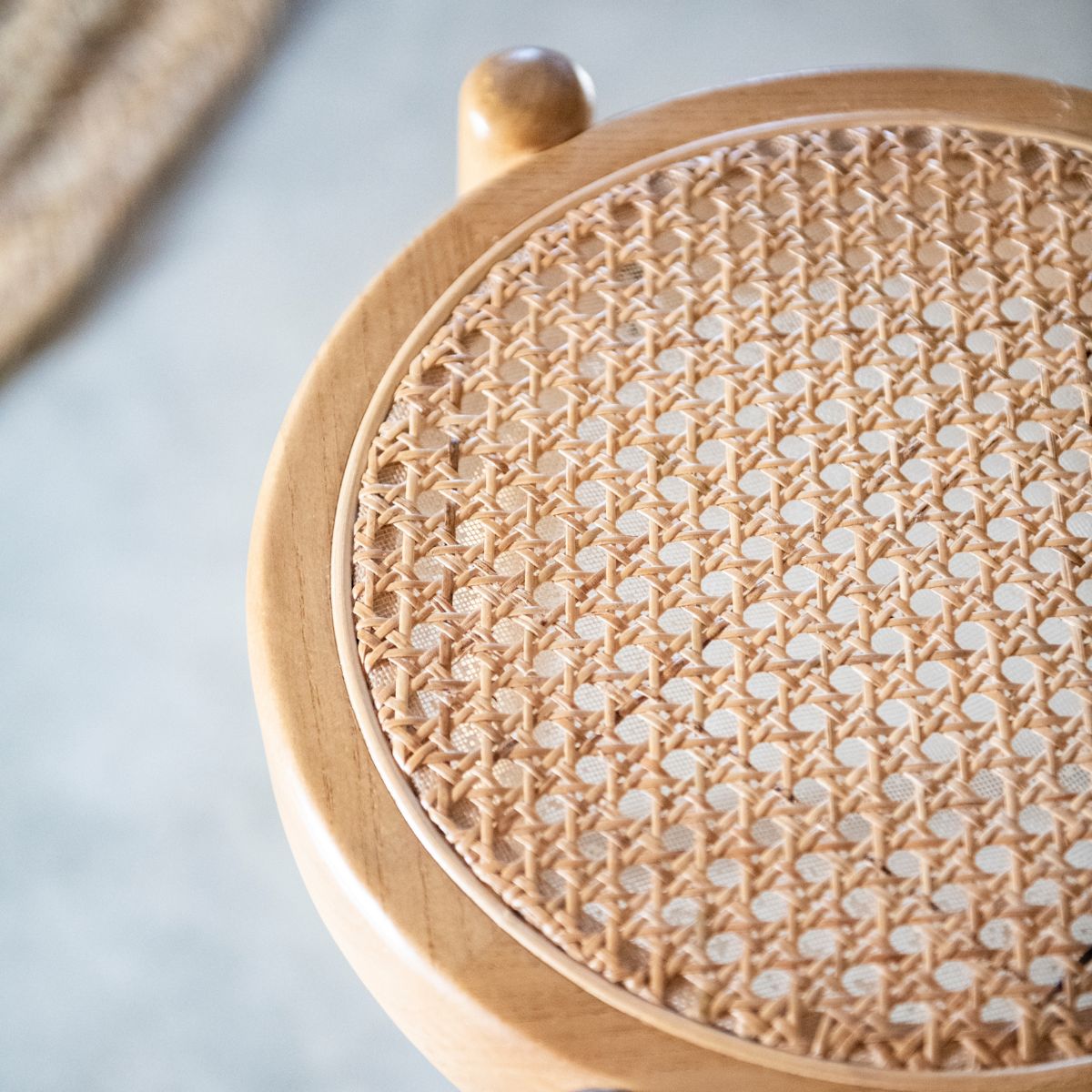 Taburete de cocina vintage de madera