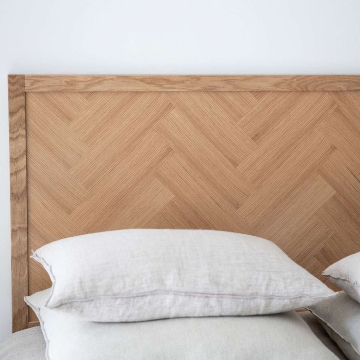 Cabecero de cama de madera de roble 160 cm