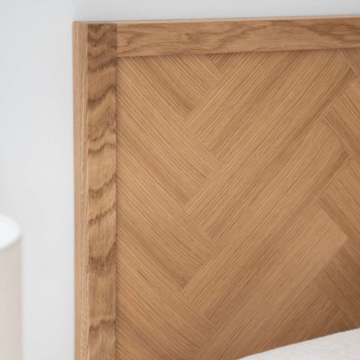 Cabecero de cama de madera de roble 160 cm