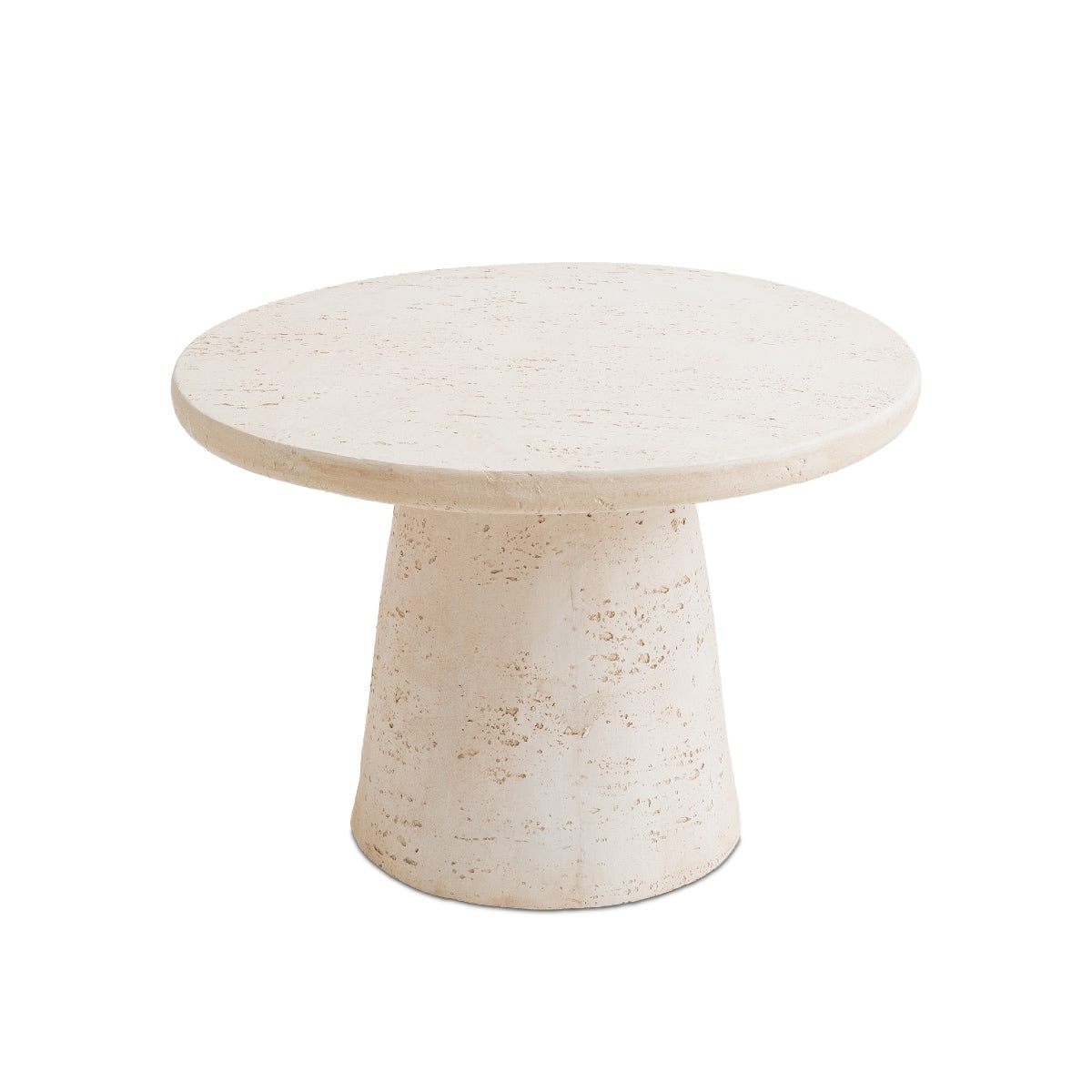 Mesa auxiliar blanca de diseño minimalista Andrea House