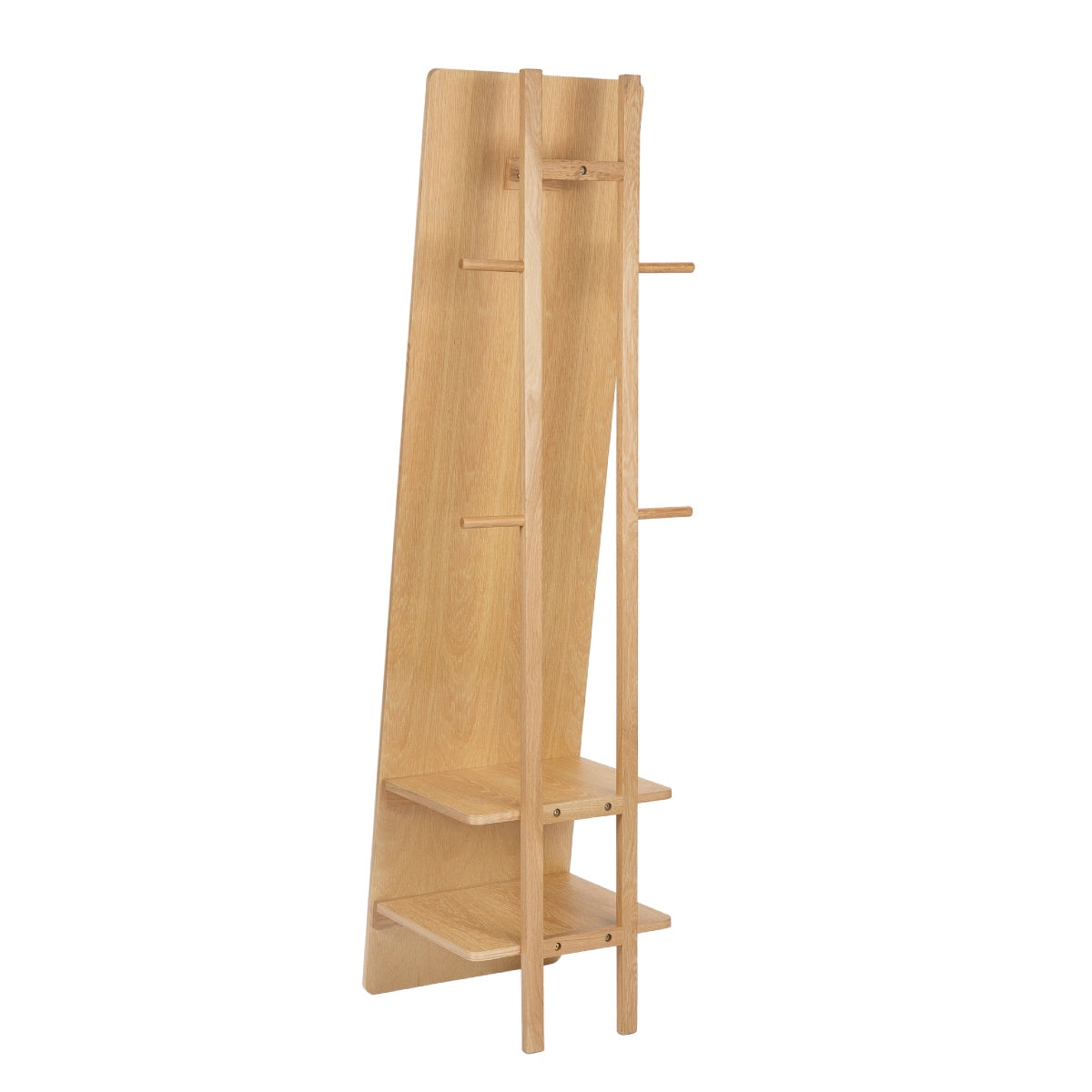 Espejo estante vestidor nórdico de madera