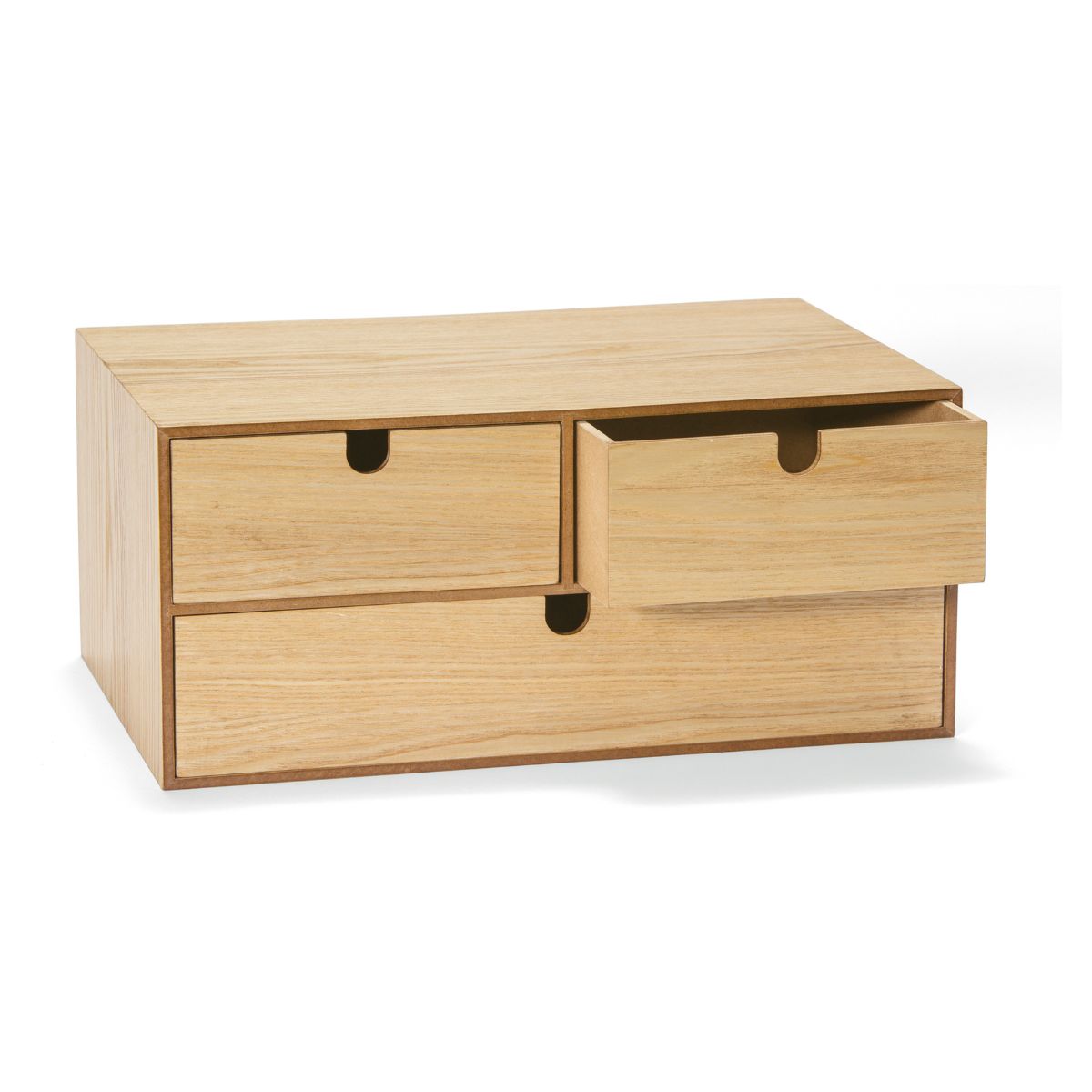 Organizador para el escritorio de madera